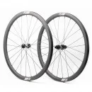 700C 38x26mm Tubeless  Hookless / Tubular Road Bicycle Carbon Wheels DT SWISS Hub